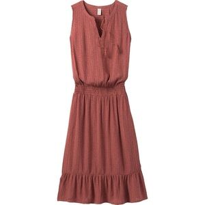 prAna Sentinel Maxi Dress - Women's small dusty red